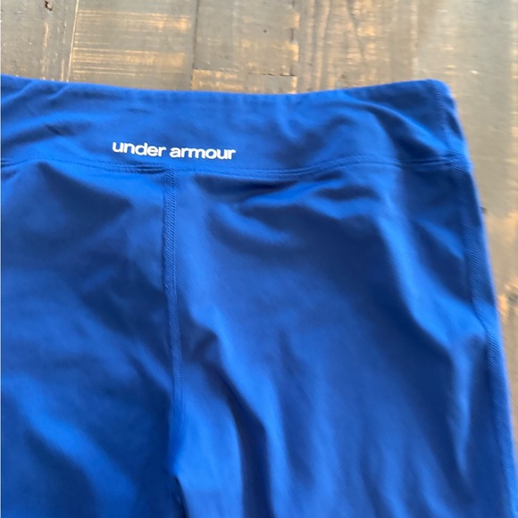 Under Armour girls Leggings in Vibrant Blue size youth large - Picture 3 of 6